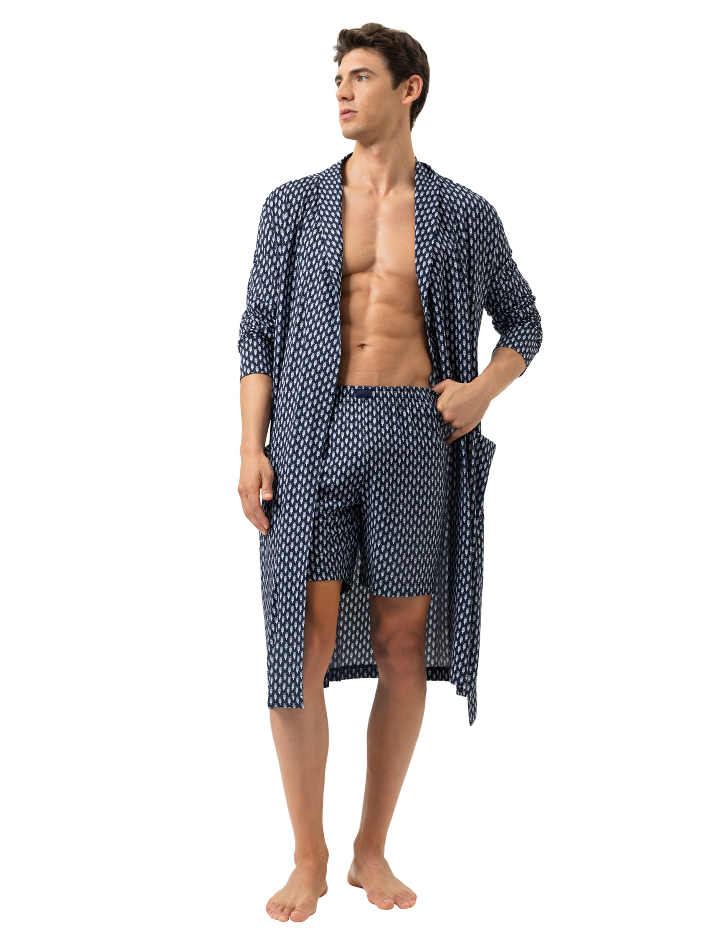 Pantalon de pyjama 'Scooter Venture' Mey en bleu