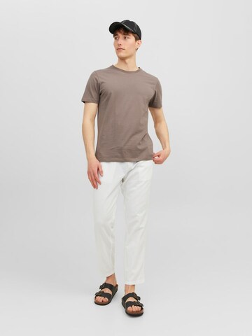Regular Pantalon JACK & JONES en blanc