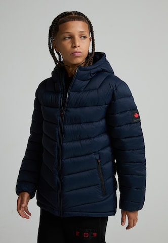 Zavetti Canada - Casaco de inverno 'Vanderetti' em azul: frente