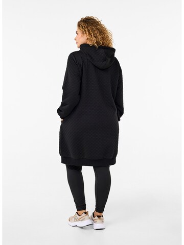 Active by Zizzi Sweatjacke 'Aemana' in Schwarz