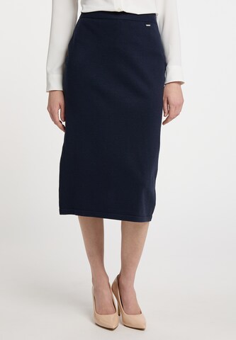 DreiMaster Klassik Skirt in Blue: front