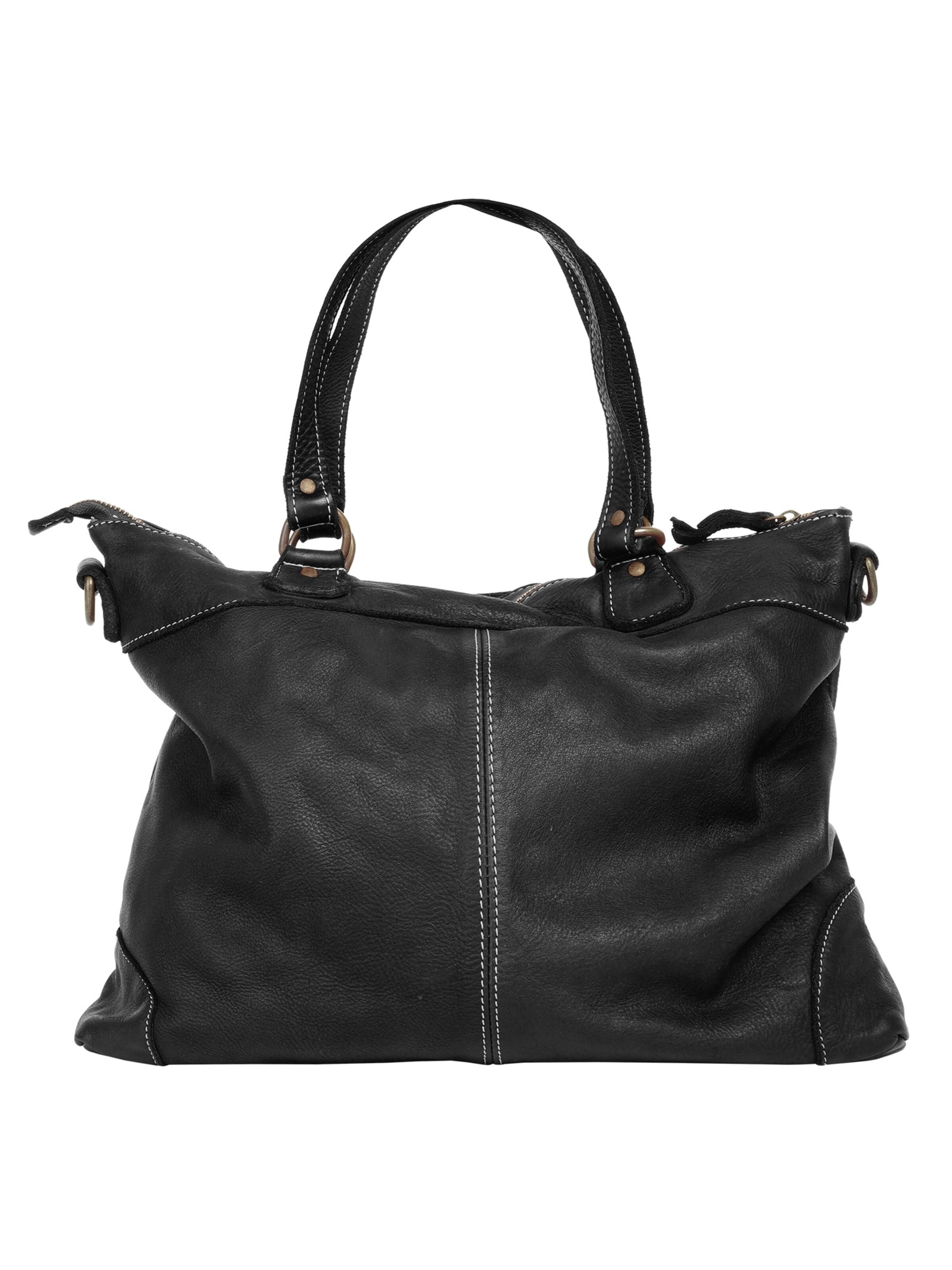 Cluty - Bolso de hombro en negro: frente