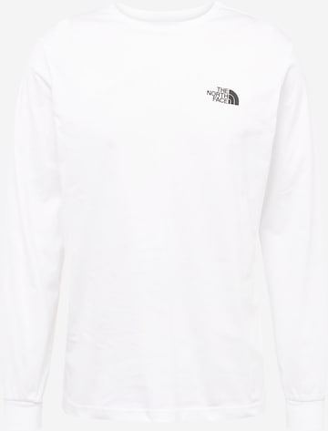 THE NORTH FACE Shirt 'REDBOX' in Wit: voorkant