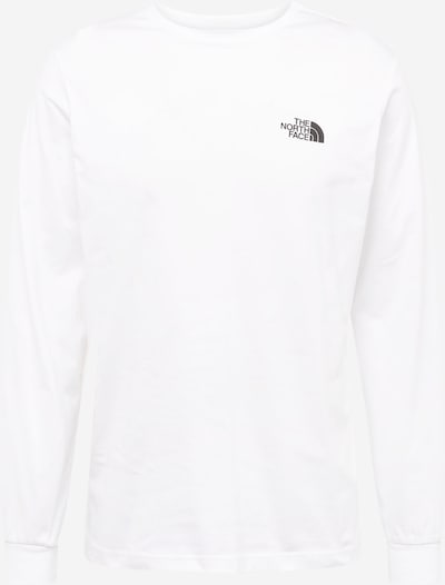 THE NORTH FACE Shirt 'REDBOX' in de kleur Zwart / Wit, Productweergave
