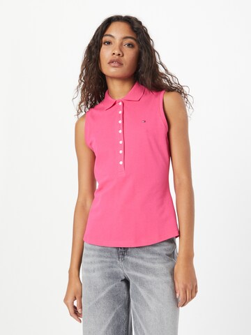 TOMMY HILFIGER - Top en rosa: frente