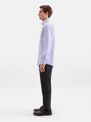 Coupe slim Chemise business SEIDENSTICKER en bleu