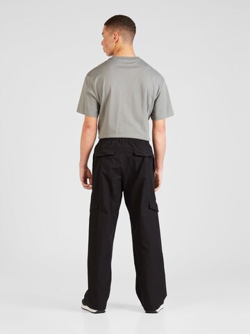 WEEKDAY Loose fit Cargo Pants 'Paul' in Black