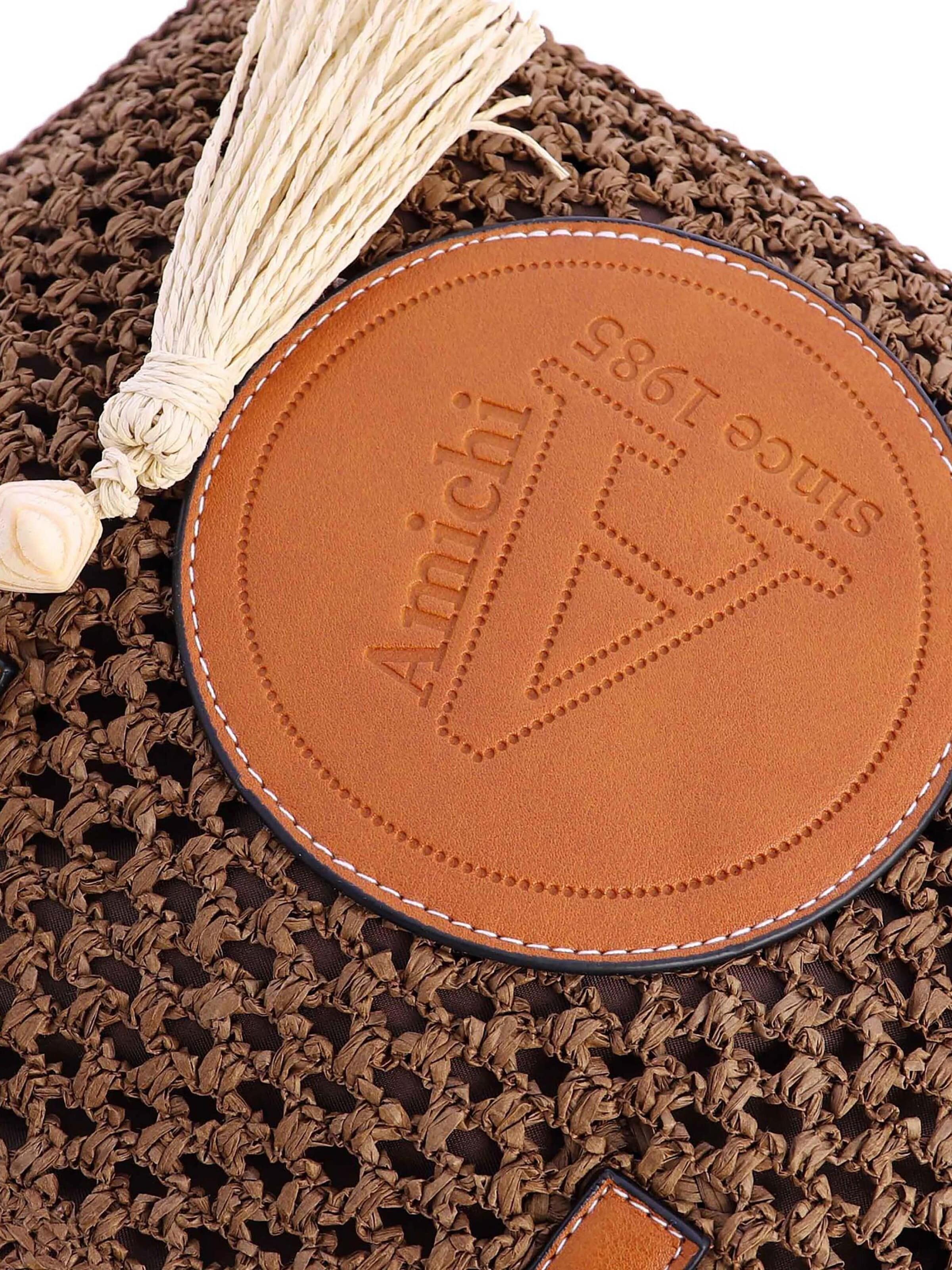 Amichi - Bolso de mano 'Aruba' en marrón