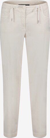 Coupe slim Pantalon Betty Barclay en beige : devant