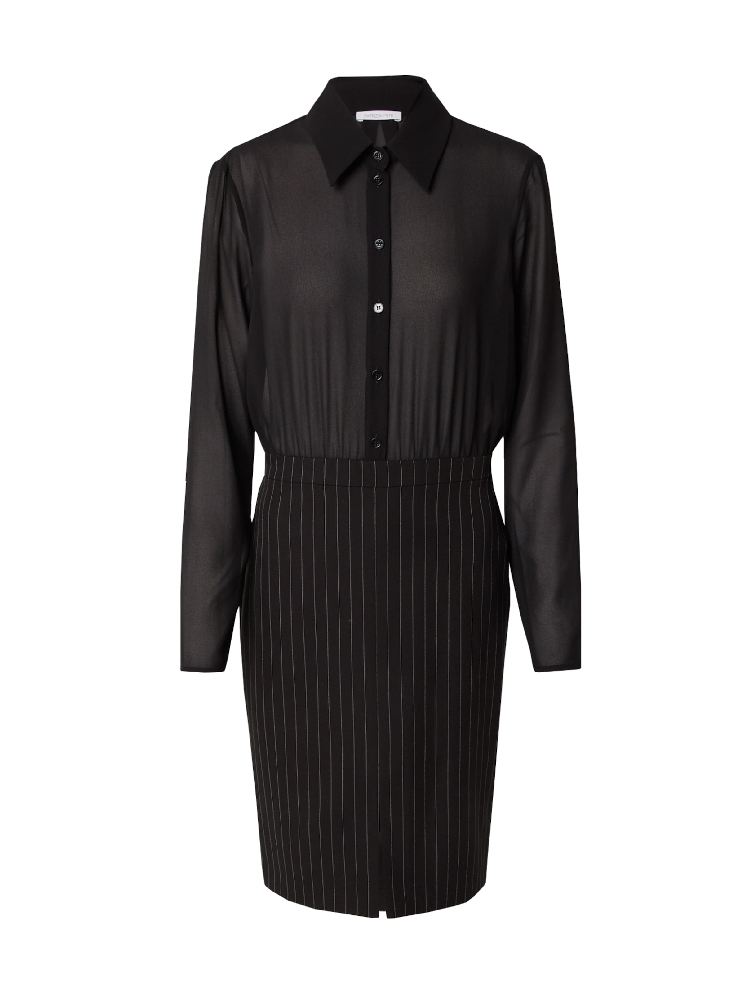PATRIZIA PEPE Šaty - Čierna: predná strana
