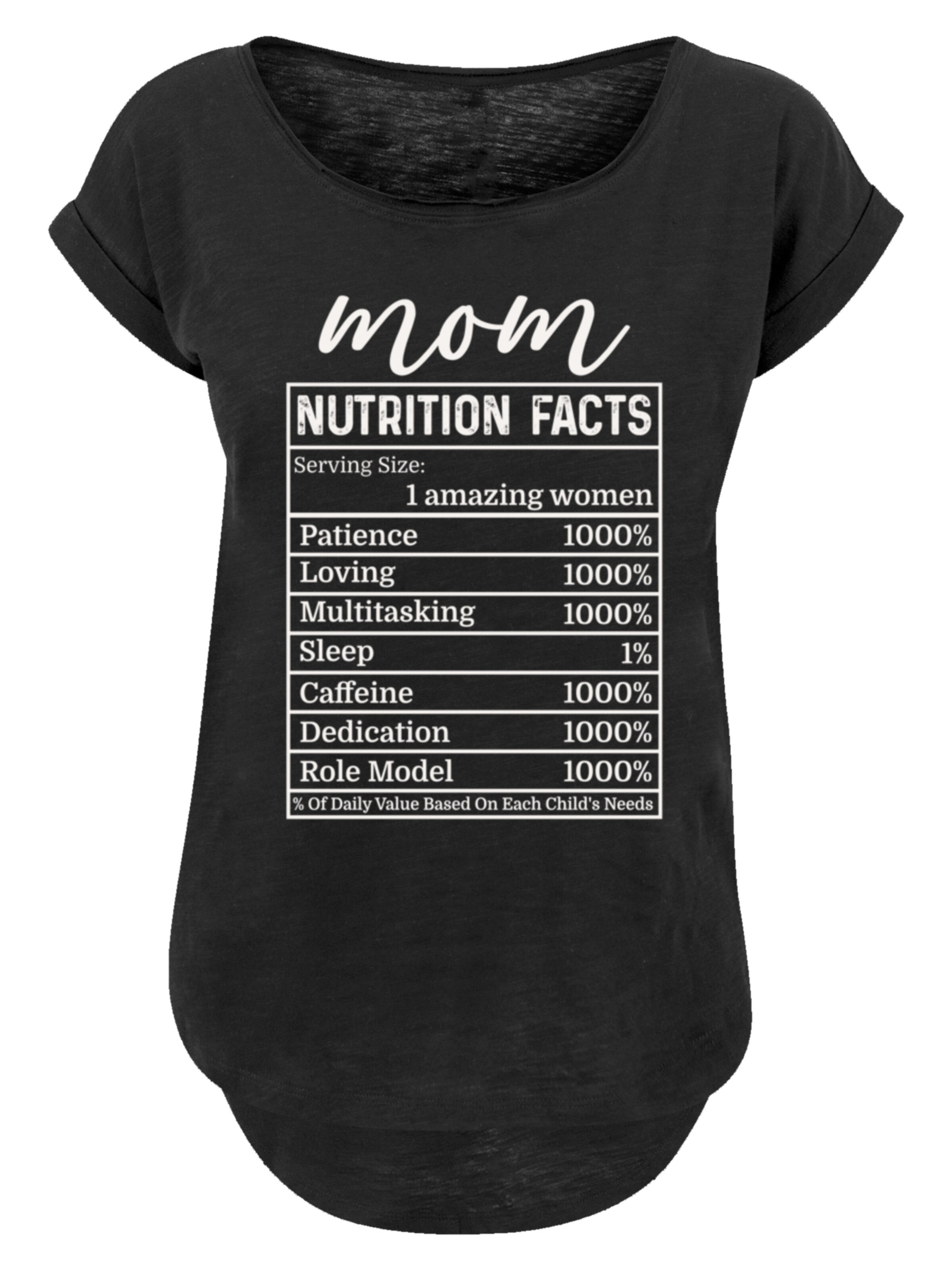 F4NT4STIC Shirt in Black: front