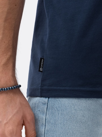 Ombre Shirt 'S1735' in Blauw