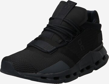 On Running shoe 'Cloudnova' in Black: front