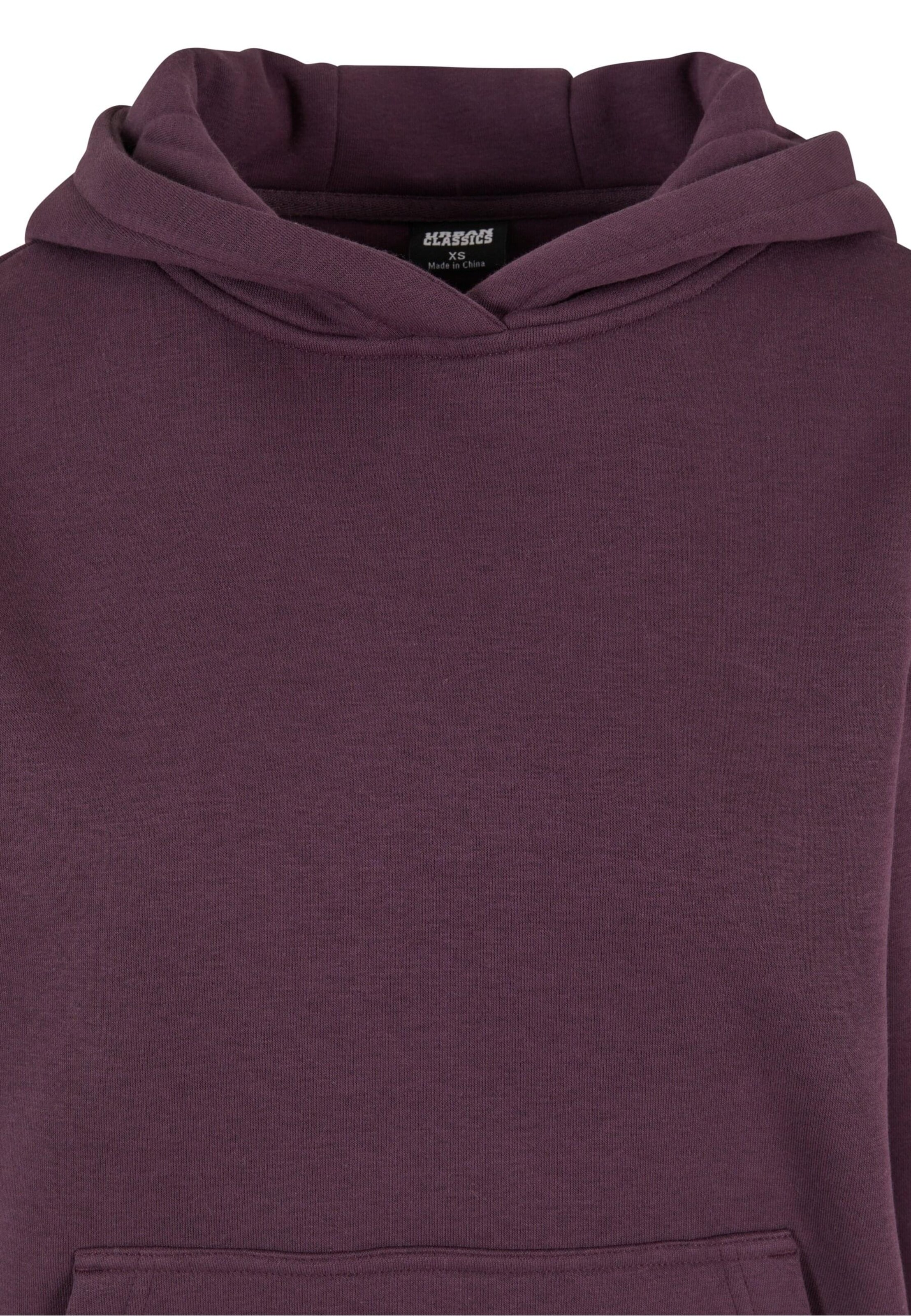 Urban Classics Mikina 'Fluffy' - Fialová