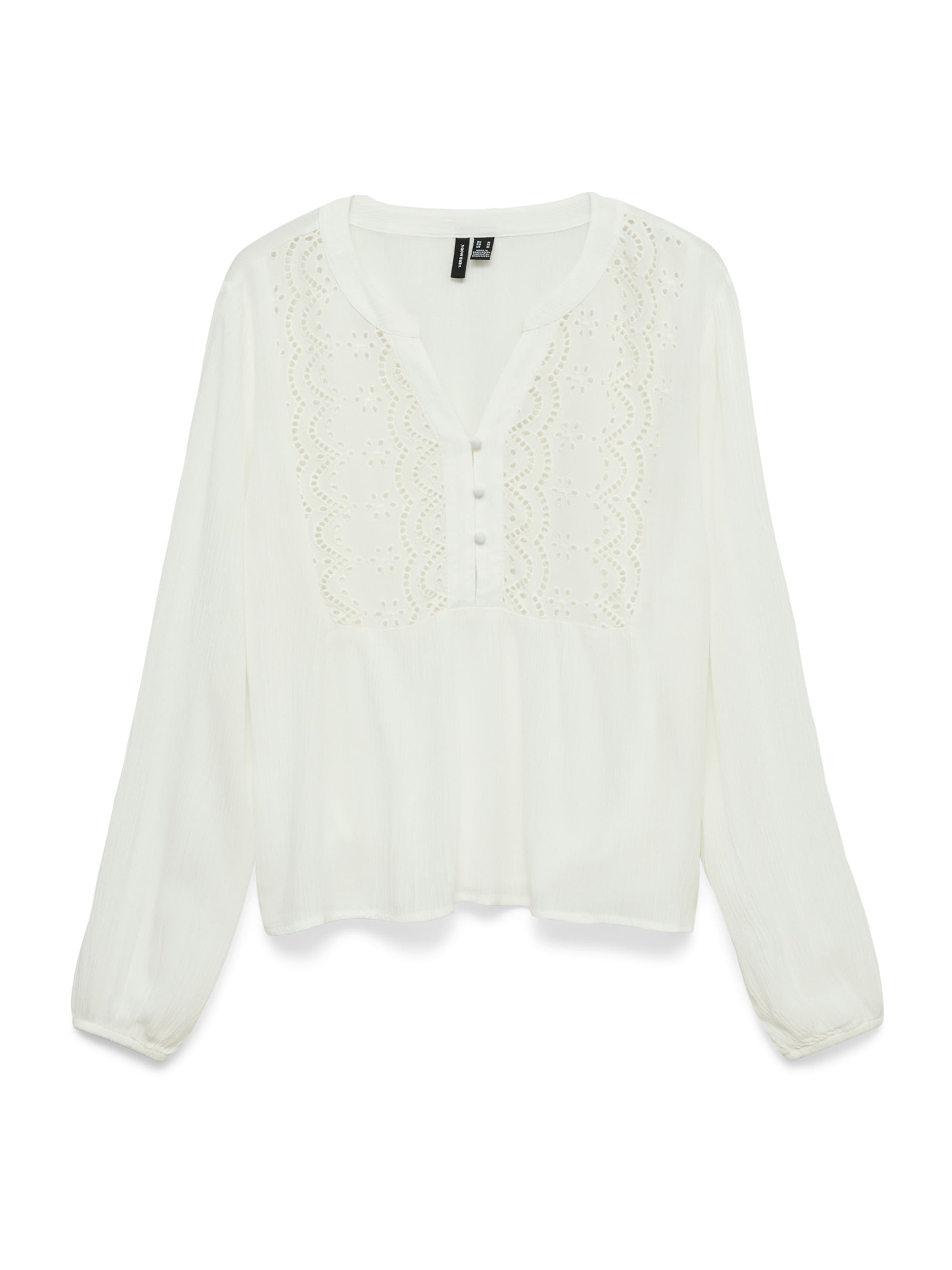 VERO MODA Halenka 'VMMenny' – bílá: přední strana