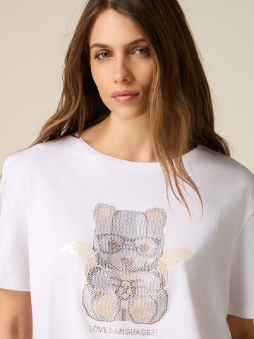 T-shirt oltre en blanc