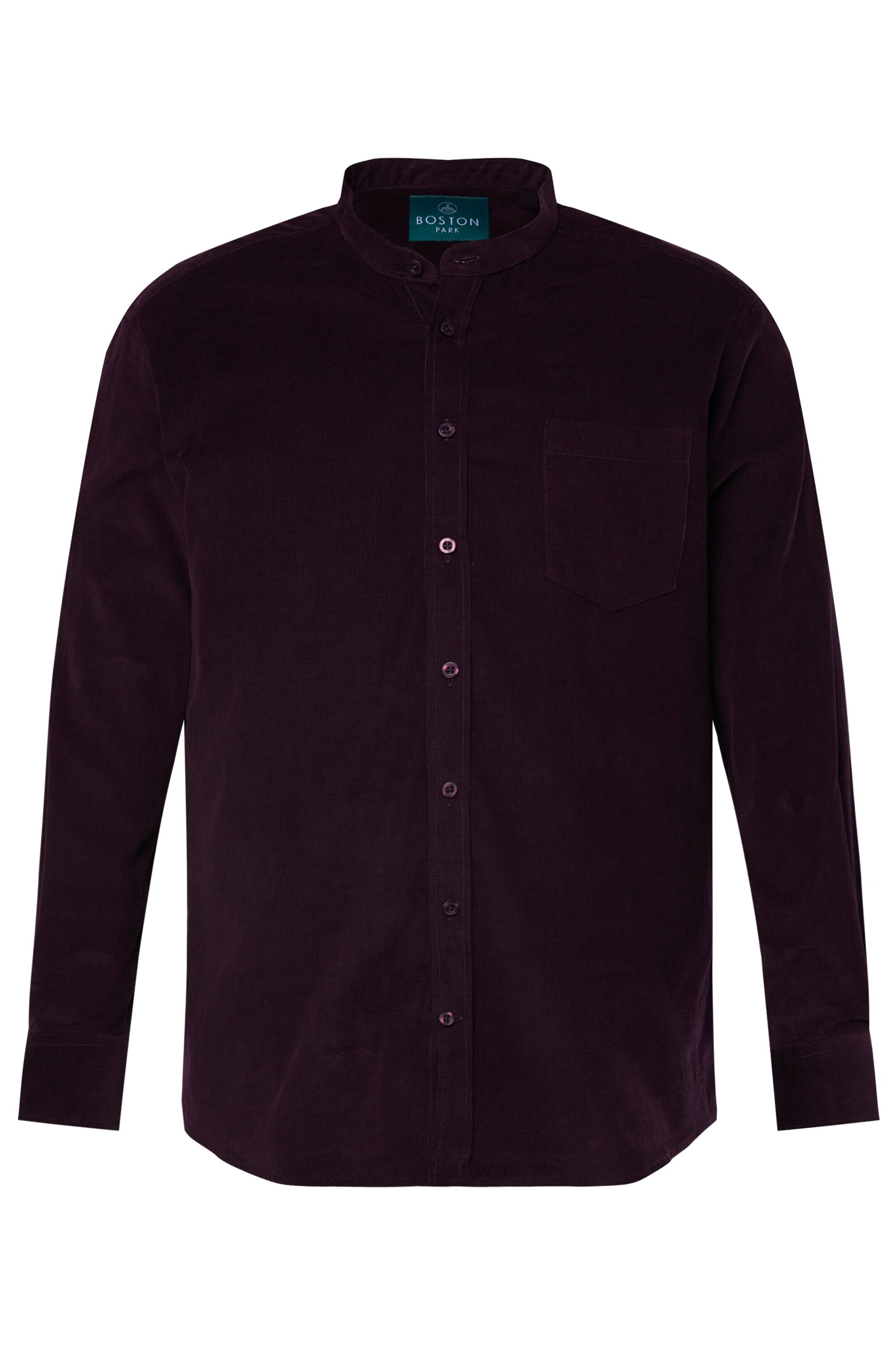 Boston Park Regular fit Overhemd in Lila: voorkant