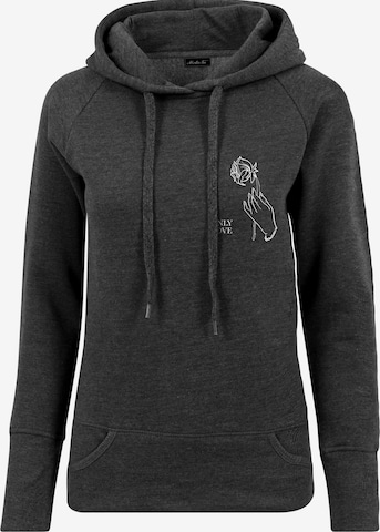 MT Men Sweatshirt 'Only Love' in Grau: predná strana