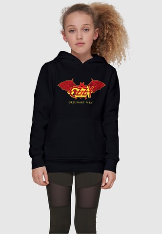 Merchcode Sweatshirt 'Ozzy Osbourne - Bat' in Schwarz: predná strana