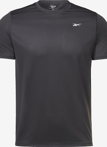 Reebok Functioneel shirt in Zwart: voorkant