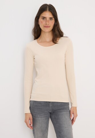 CECIL Shirt in Beige: front