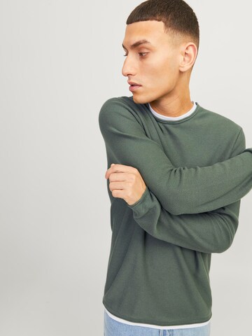 JACK & JONES Sweater in Green