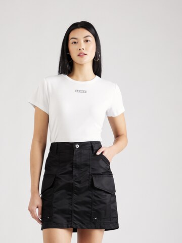 LEVI'S ®Majica 'Graphic Rickie Tee' - bijela boja: prednji dio