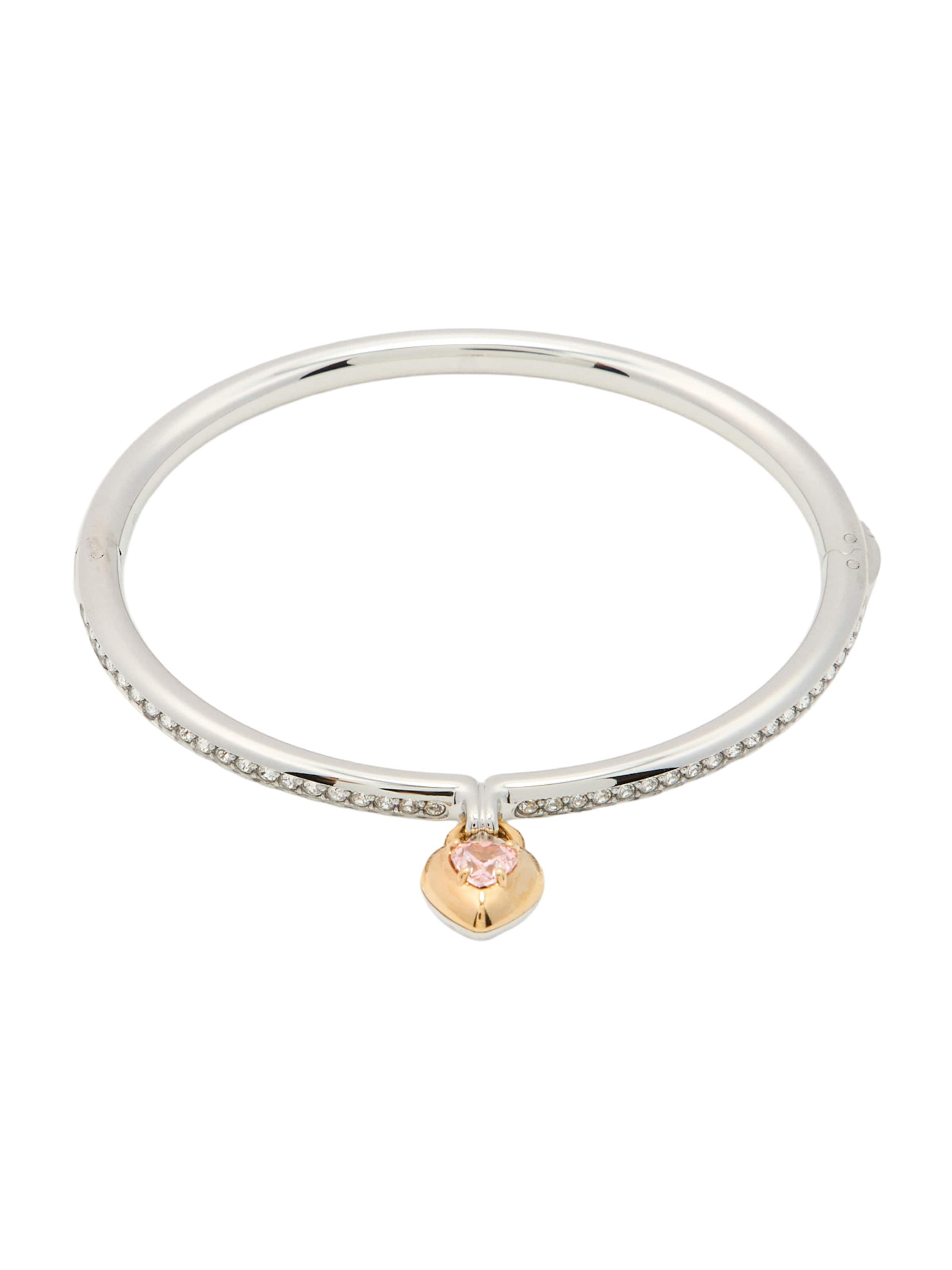 Swarovski - Pulsera en plata: frente