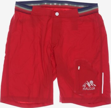 Maloja Shorts in 34 in Red: front