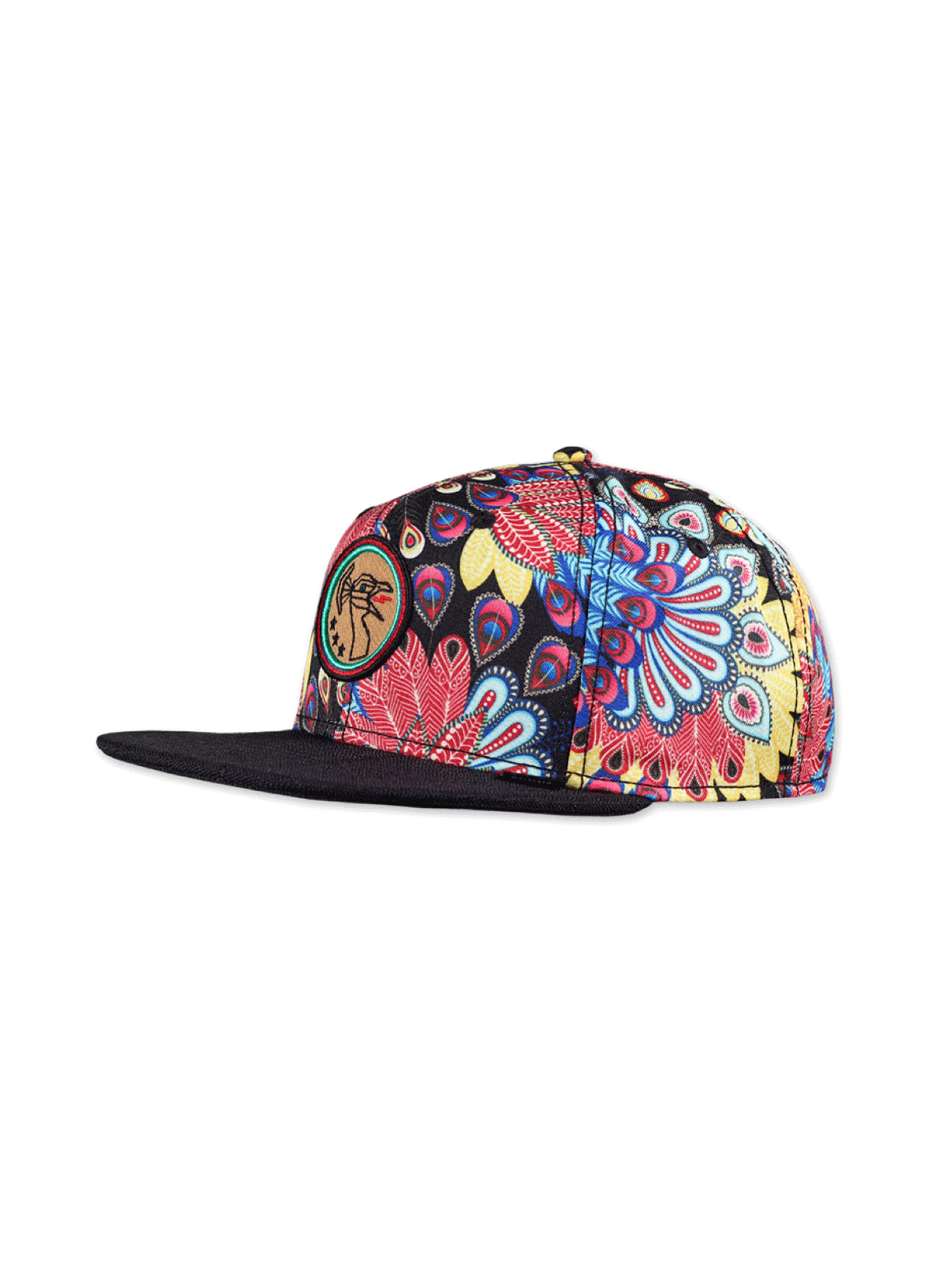 DJINNS Cap 'Peacock' in Mixed colors