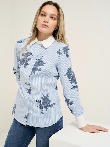 Camomilla Italia Blouse 'Cilly' in Blauw: voorkant