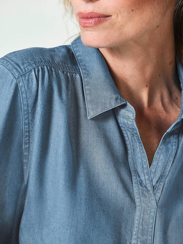 Chemisier Goldner en bleu