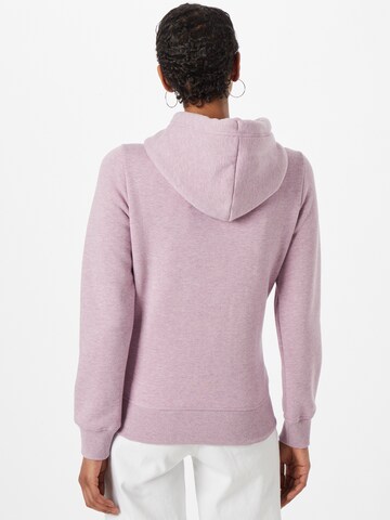 Superdry Sweat jacket in Purple