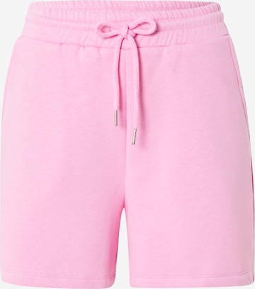 SISTERS POINT Loose fit Pants 'PEVA' in Pink: front