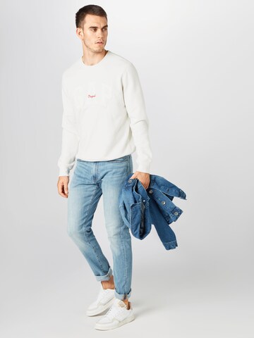 GAP Slimfit Džíny 'V-SLIM TAPER SOFT ASPEN' – modrá