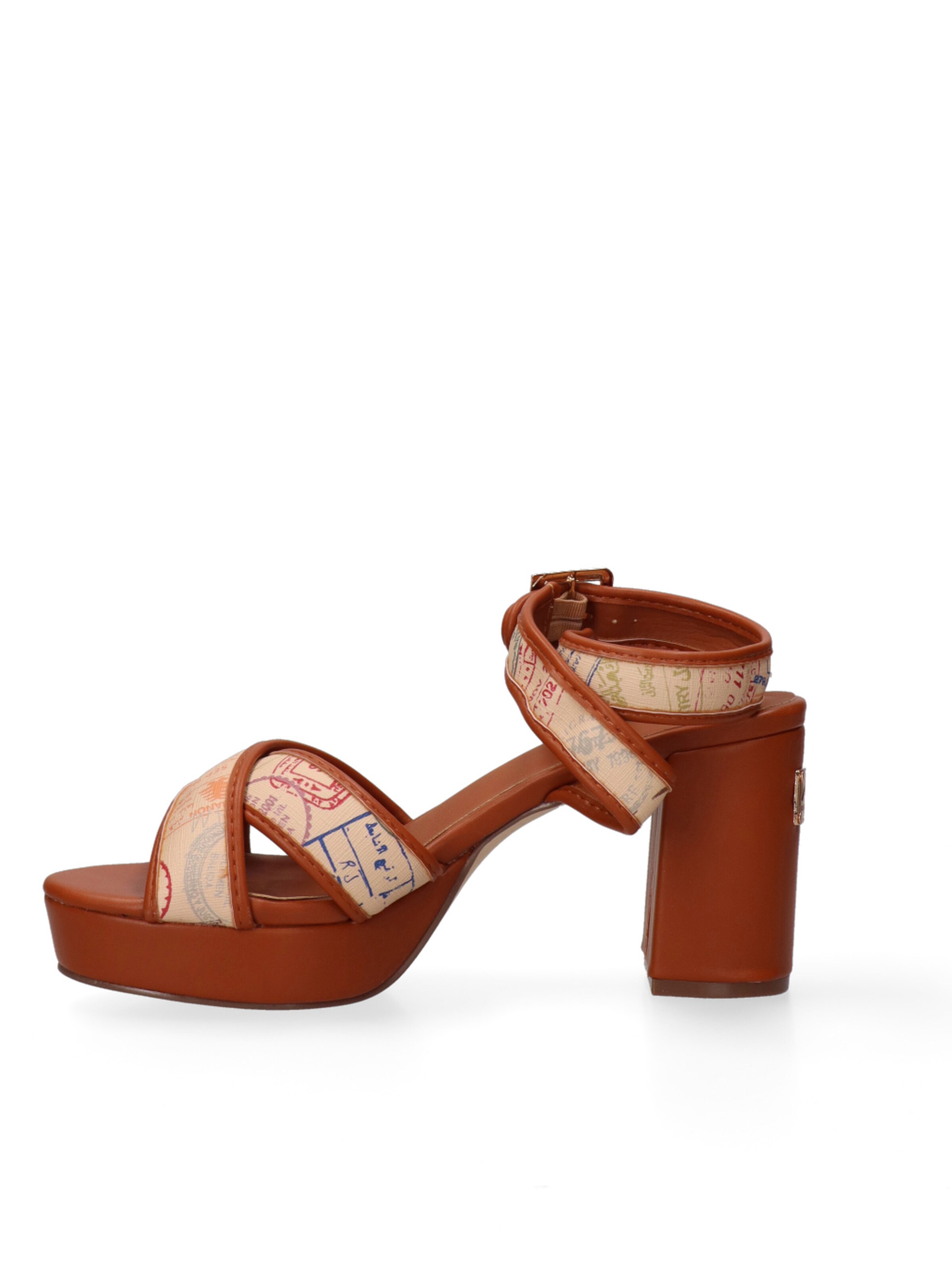 Alviero Martini Sandale in Braun: Vorderseite