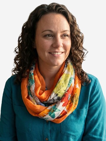 Sunsa Tube Scarf 'Sunsa' in Orange