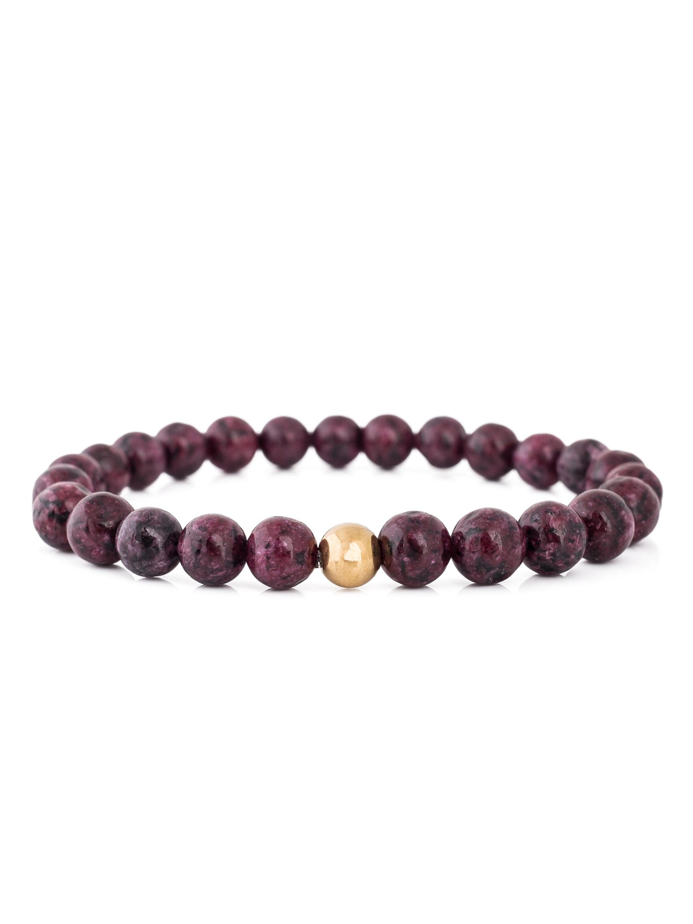 Akitsune Bracelet 'Globae' in Red: front