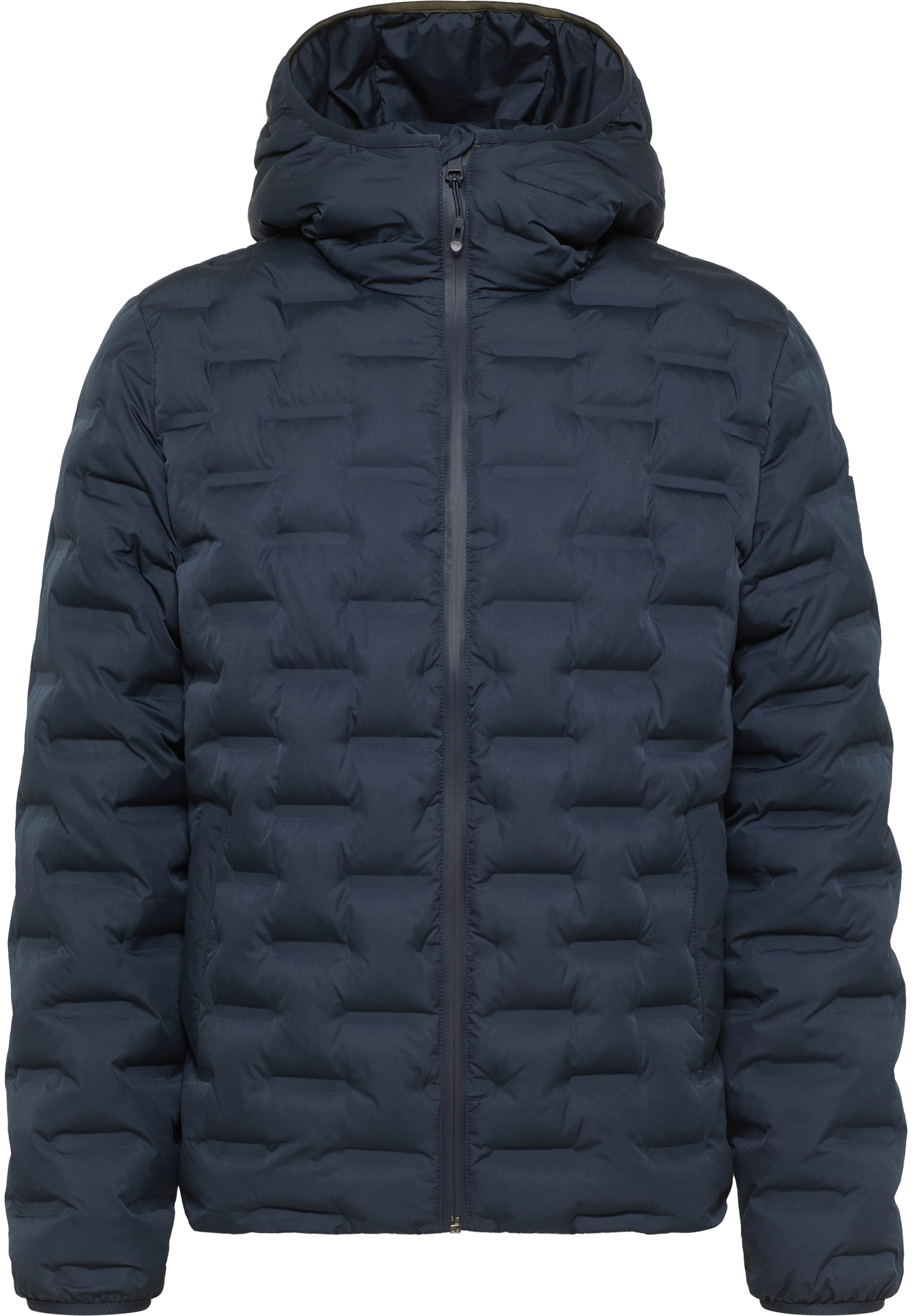 MUSTANG Winter Jacket in Blue: front
