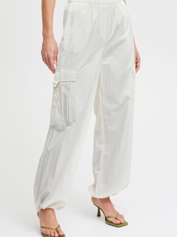 b.young - Loosefit Pantalón cargo ' Datine ' en blanco: frente