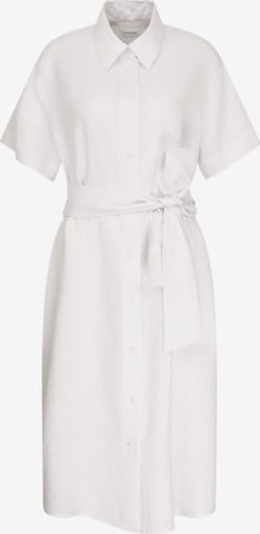 Robe-chemise SEIDENSTICKER en blanc : devant