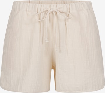 Erlich Textil Pyjamahose 'Fiona' in Beige: Vorderseite