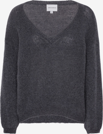 americandreams Oversizepullover 'Silja' in Schwarz: Vorderseite