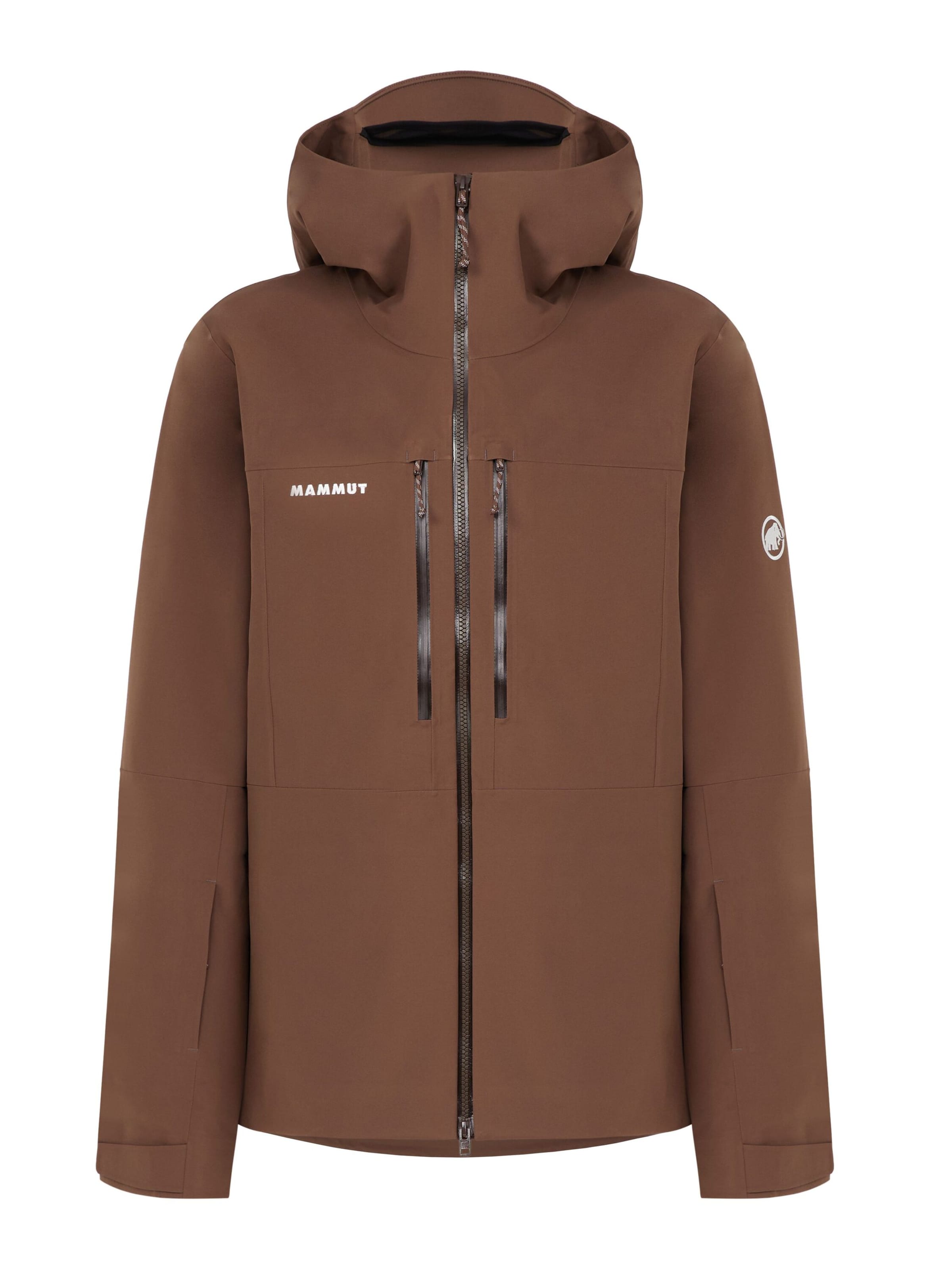 MAMMUT Outdoor jacket 'Stoney' in Brown: front