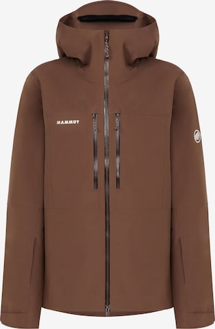 MAMMUT Outdoor jacket 'Stoney' in Brown: front