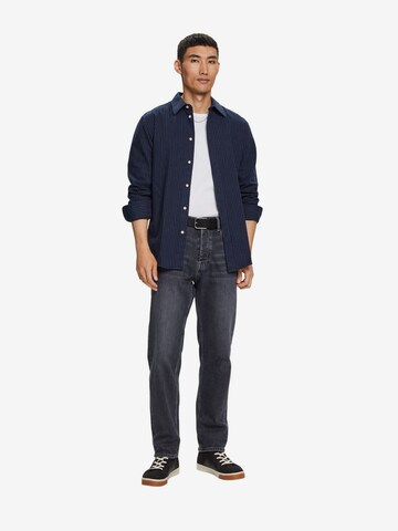 ESPRIT Tapered Jeans in Zwart