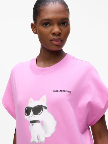 rozā Karl Lagerfeld T-Krekls