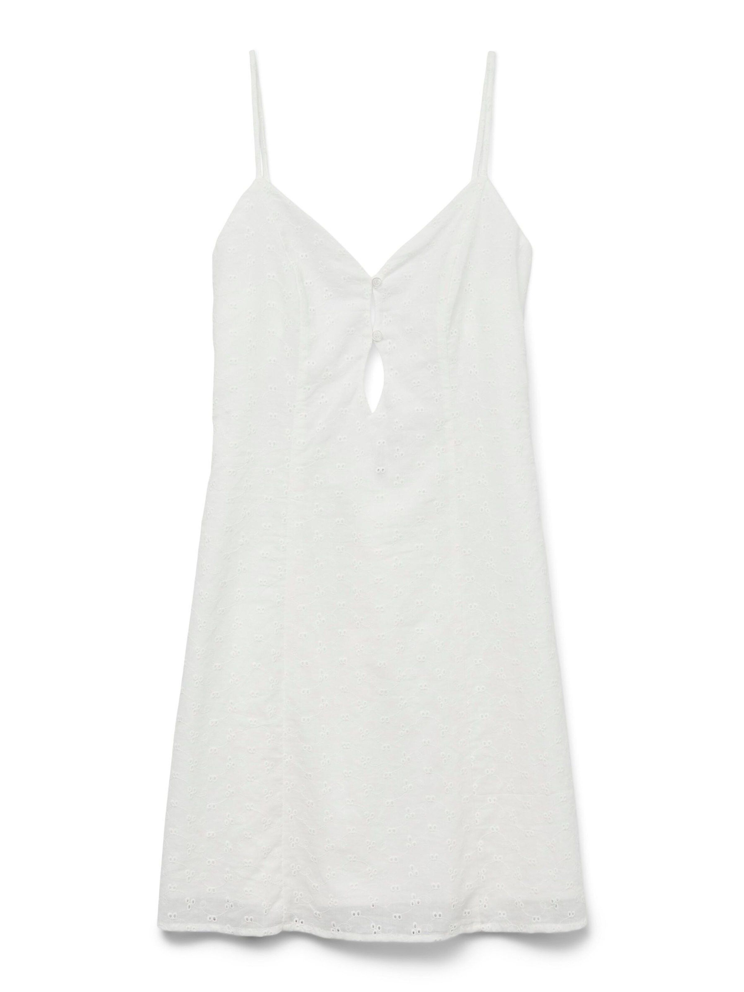 VERO MODA Sommerkjole 'Snkelly' i hvid: forside