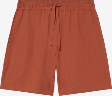 Thinking MU Pants ' Henry ' in Red: front