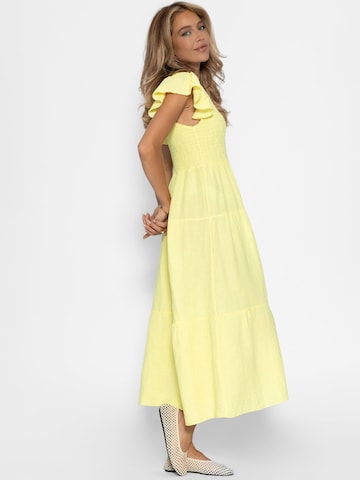 SASSYCLASSY Kleid‌‌‌‌‌ in Gelb
